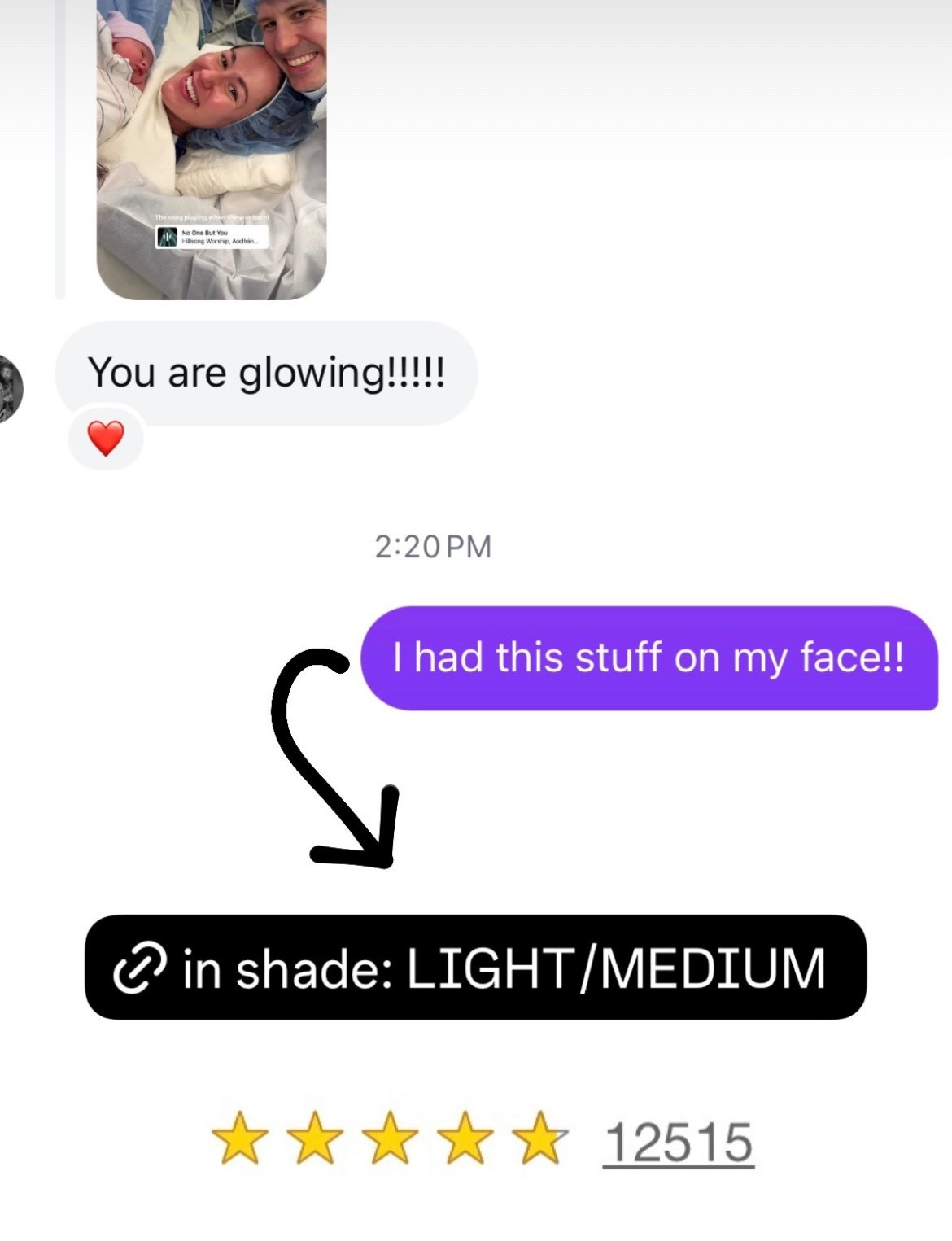 The skin tint that gave me my glow during labor 😉

#LTKdayinmylife #LTKBeauty