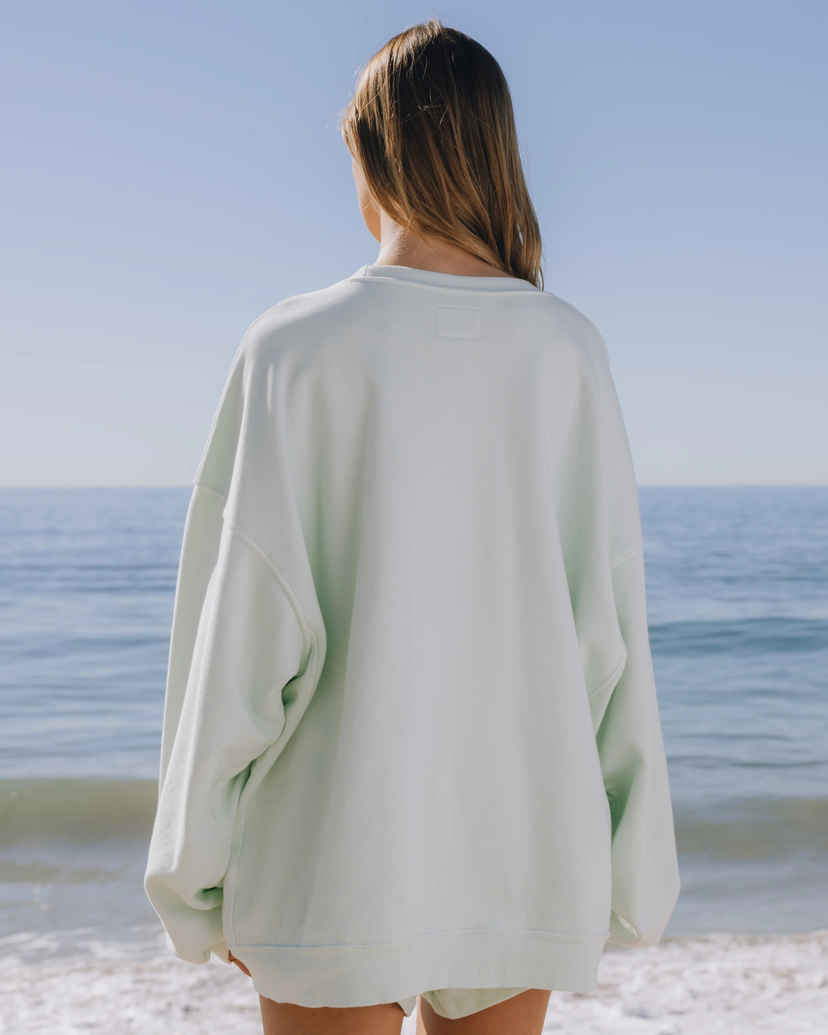 Unisex Oversized Crew - Surf | Daily Drills LLC