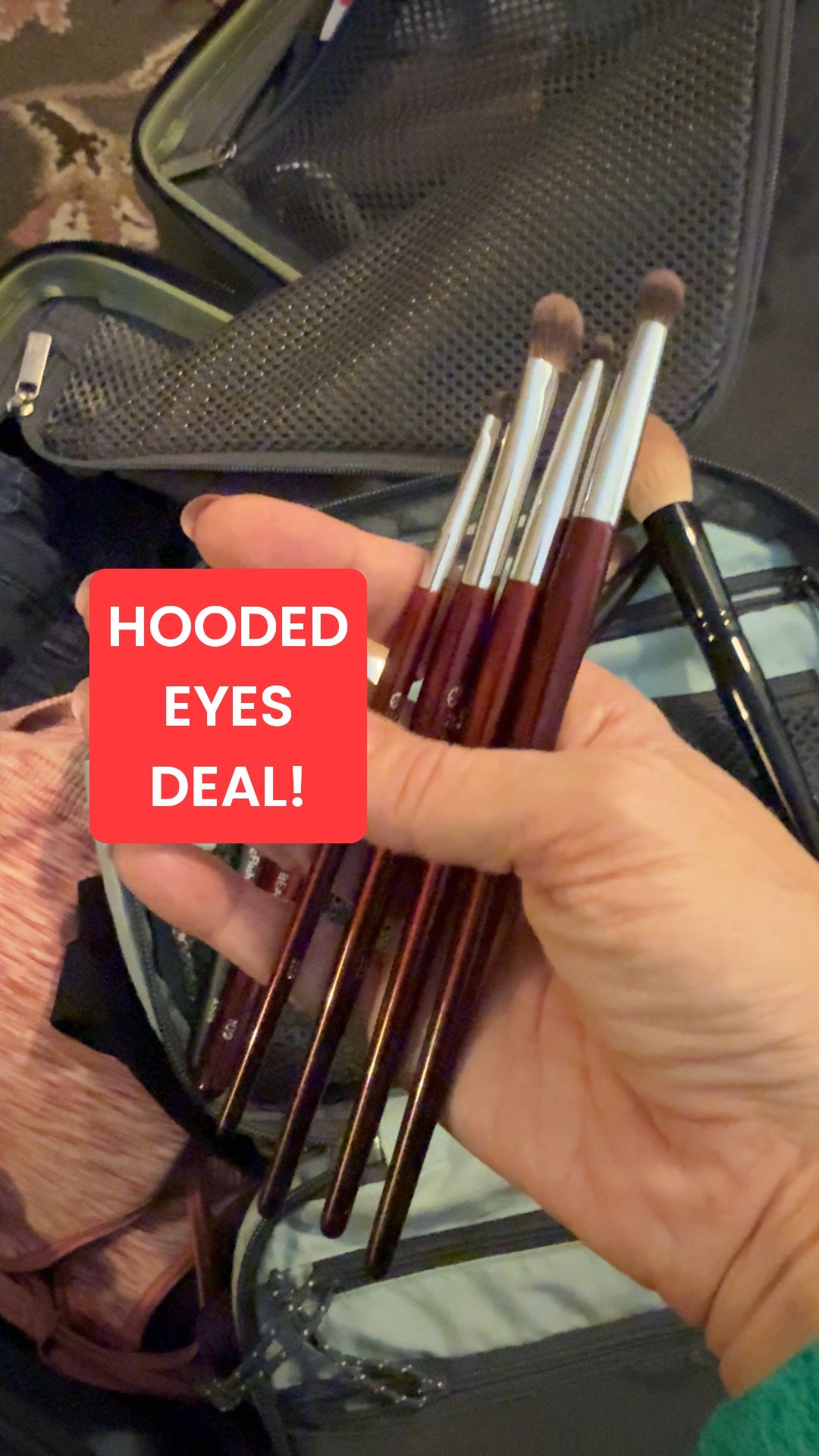 Black Friday deal on hooded eye brush set from BK Beauty! The brushes target the small eye section for eyeshadow effortlessly! I’m over 50, and always travel with the brushes for hooded eyes. #over50 #over40 #hoodedeyes 

#LTKOver40 #LTKTravel