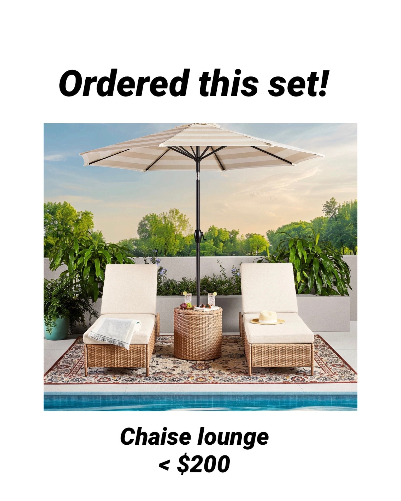 Mainstays Chelsea outdoor patio 

#LTKSeasonal #LTKHome