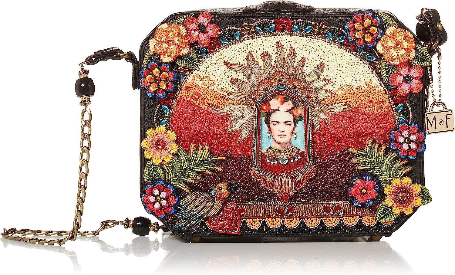 Mary Frances womens Artisan Crossbody Handbag Sling Bag, Multi, Small US | Amazon (US)