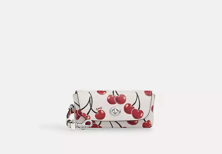 Sunglass Case With Cherry Print | Coach Outlet US