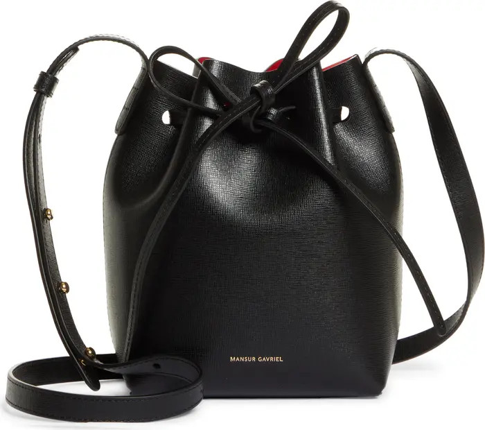 Mansur Gavriel Mini Leather Bucket Bag | Nordstrom | Nordstrom