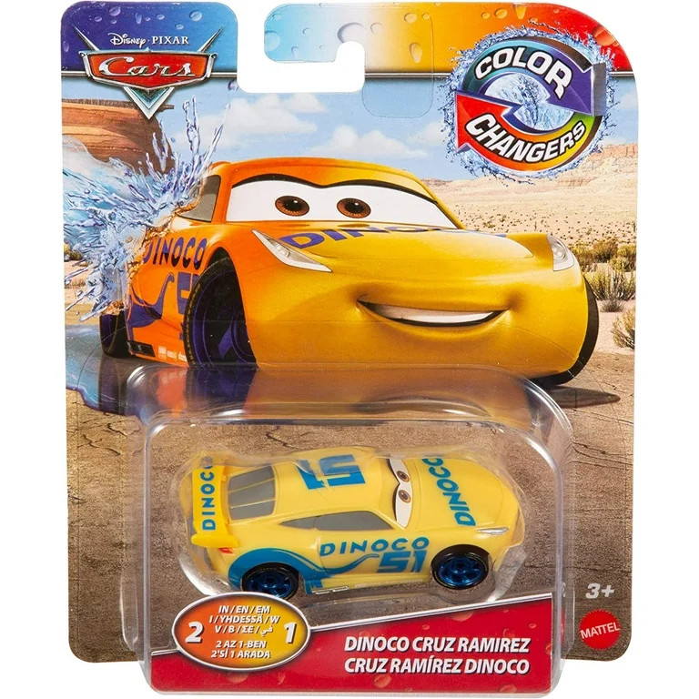 Mattel Disney Pixar Cars Color Changers Dinoco Cruz Ramirez | Walmart (US)