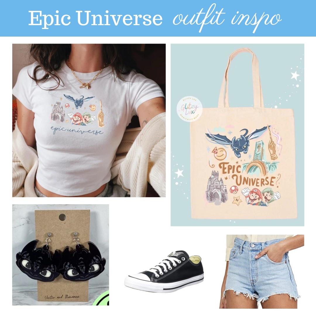 Epic universe outfit inspo 

#universal #epicuniverse #nintendo #howtotrainyourdragon #universalmonsters #harrypotter

#LTKStyleTip #LTKFamily #LTKTravel