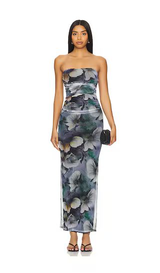 Sammie Maxi Dress in Blue Floral | Revolve Clothing (Global)