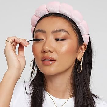 Spa Terry Cloth Headbands - Versatile for Face Washing, Makeup Application, Facial Treatments, an... | Amazon (US)