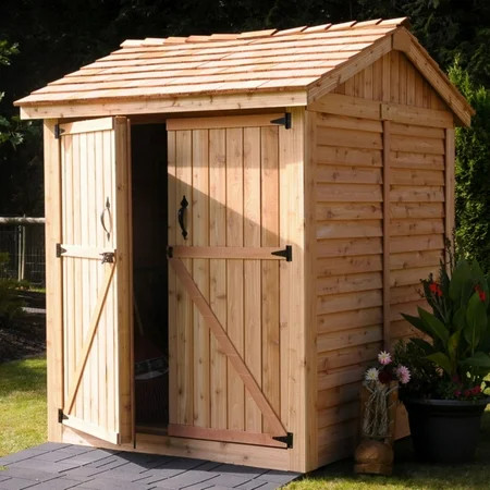Outdoor Living Today Maximizer 6 x 6 ft. Storage Shed | Walmart (US)