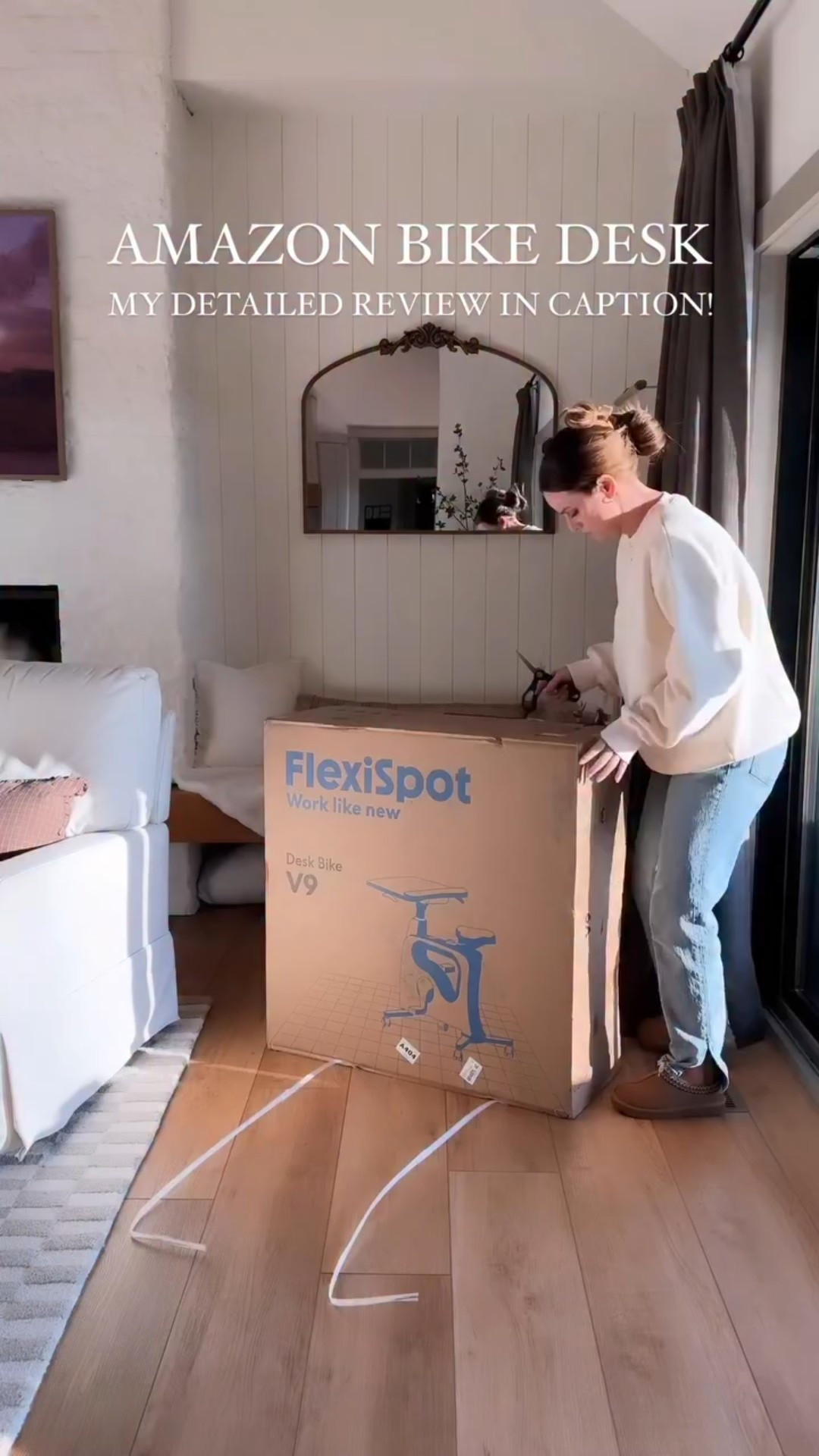 Comment ‘SHOP BIKE’ ✨ IDK if you’re as uncoordinated as I am …. I’ve been trying to be more active while working from home. I wanted to get some steps in, so I thought of getting a desk treadmill. But, to be honest, typing, creating graphics, or editing videos is quite a challenge while walking. 😅 

But then Ben found this bike desk. And it’s friggin awesome! The seat and desk alignment are just perfect for comfortable typing, I can easily pedal away while working or watching TV. 

What surprised me the most was its sturdiness and weight. Although it’s a bit heavy, it’s super easy to move around. And the assembly was incredibly easy!

One more thing, the resistance on this bike desk is no joke! It’s comparable to a gym equipment workout, which we all know doesn’t matter bc I’m keeping it on level two. 🤣

9/10 bc the the cup holder is not cut deeper into the machine. My cup is more just “sitting” there. 

So far, I haven’t needed to get a bike seat cushion for it. It’s got a good amount on the seat already. It’s been over a year and I’ve not felt I’ve needed it. 

Overall, I am beyond satisfied with my purchase and would recommend this to my BFF. 

#amazonhome #amazonfinds #workfromhomelifestyle