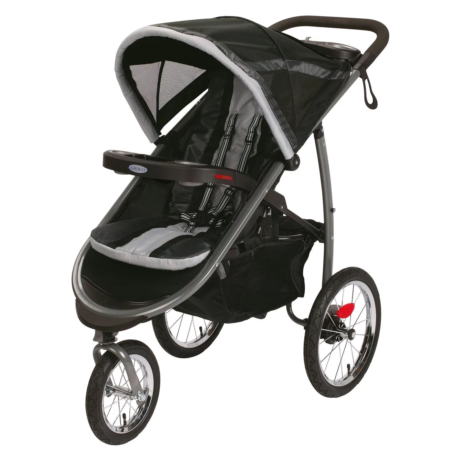 Graco FastAction Fold Jogger Click Connect Jogging Stroller, Gotham, 37 lbs | Walmart (US)