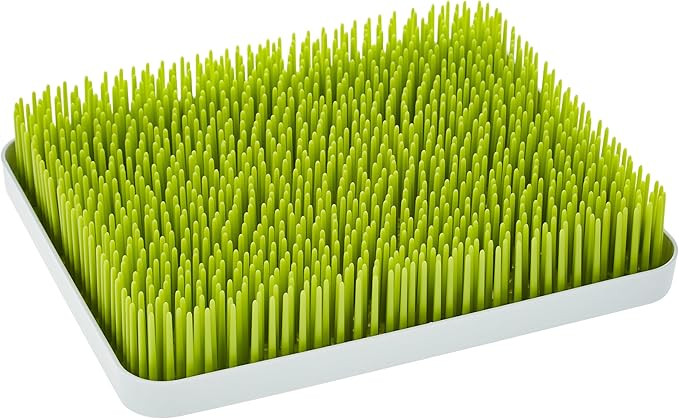 Boon Lawn Countertop Baby Bottle Drying Rack with Antimicrobial Tray - Spring Green - Bottle Rack... | Amazon (US)