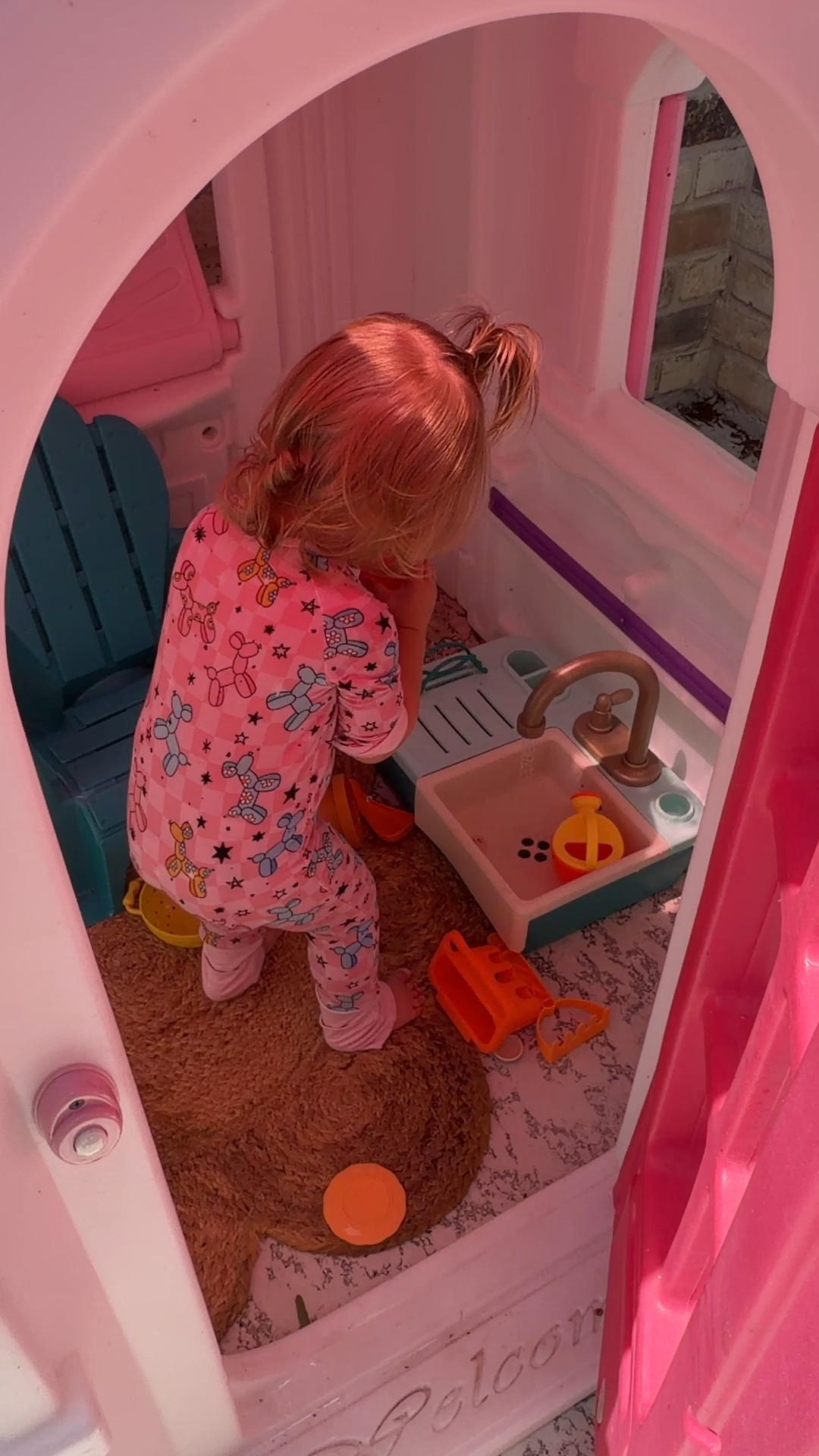 Loving her playhouse and running water kitchen sink toy! 💦🪴

#LTKBaby #LTKKids