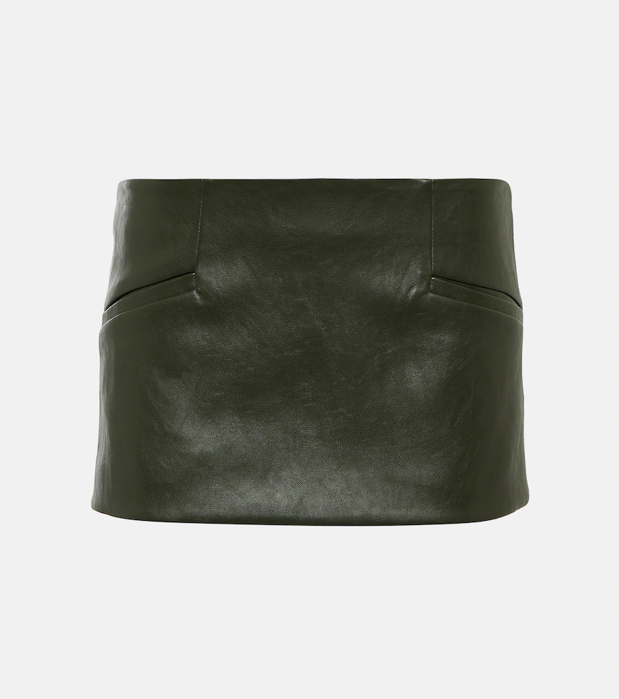 Aya Muse Edona faux leather miniskirt | Mytheresa (US/CA)