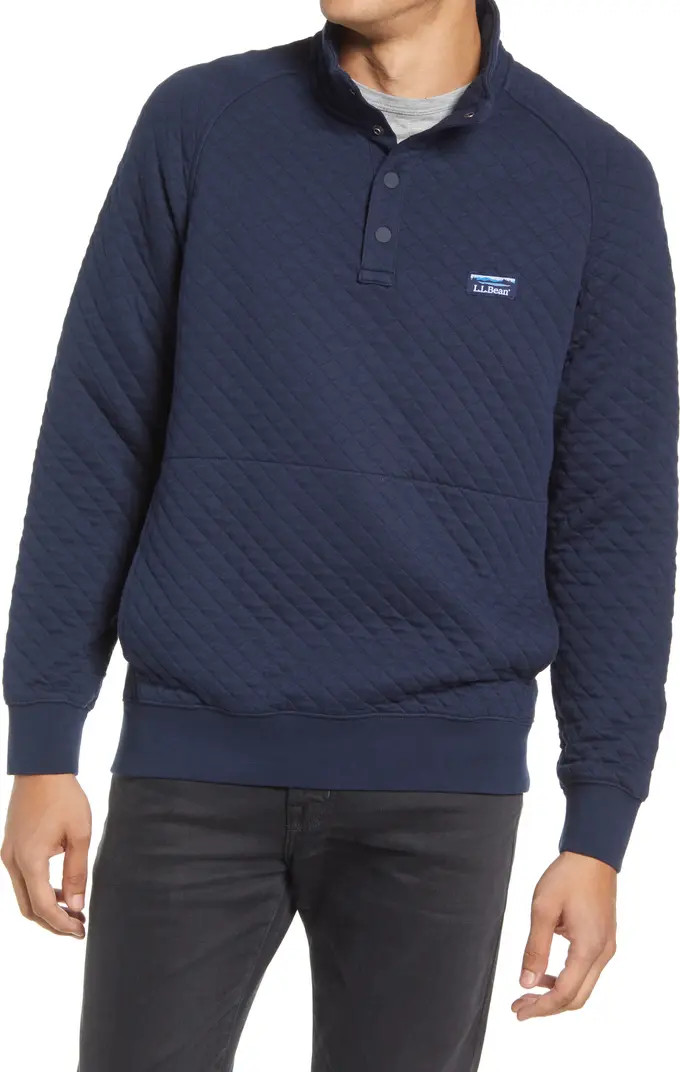 L.L.Bean Quilted Sweatshirt | Nordstrom | Nordstrom