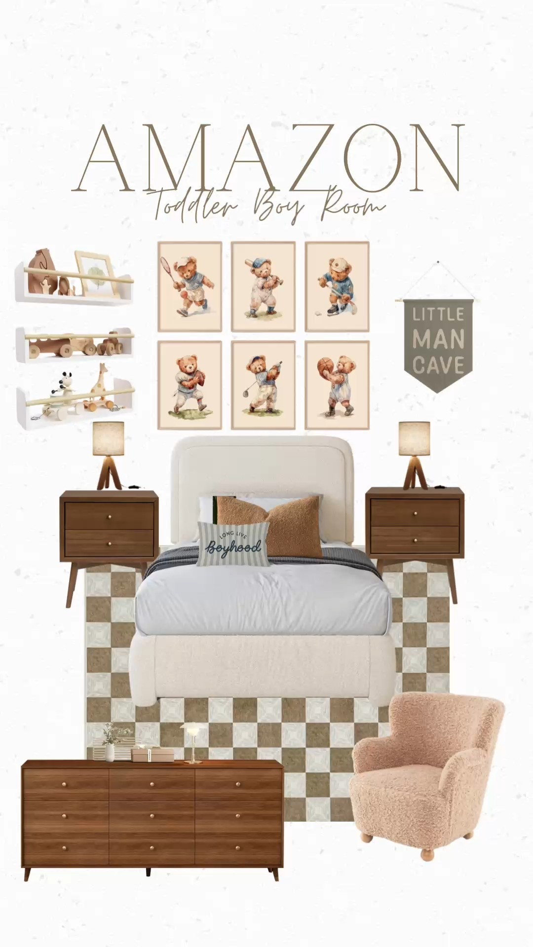 Amazon boy room decor 
Toddler boy room
Boy room ideas 

#LTKHome #LTKBaby #LTKKids