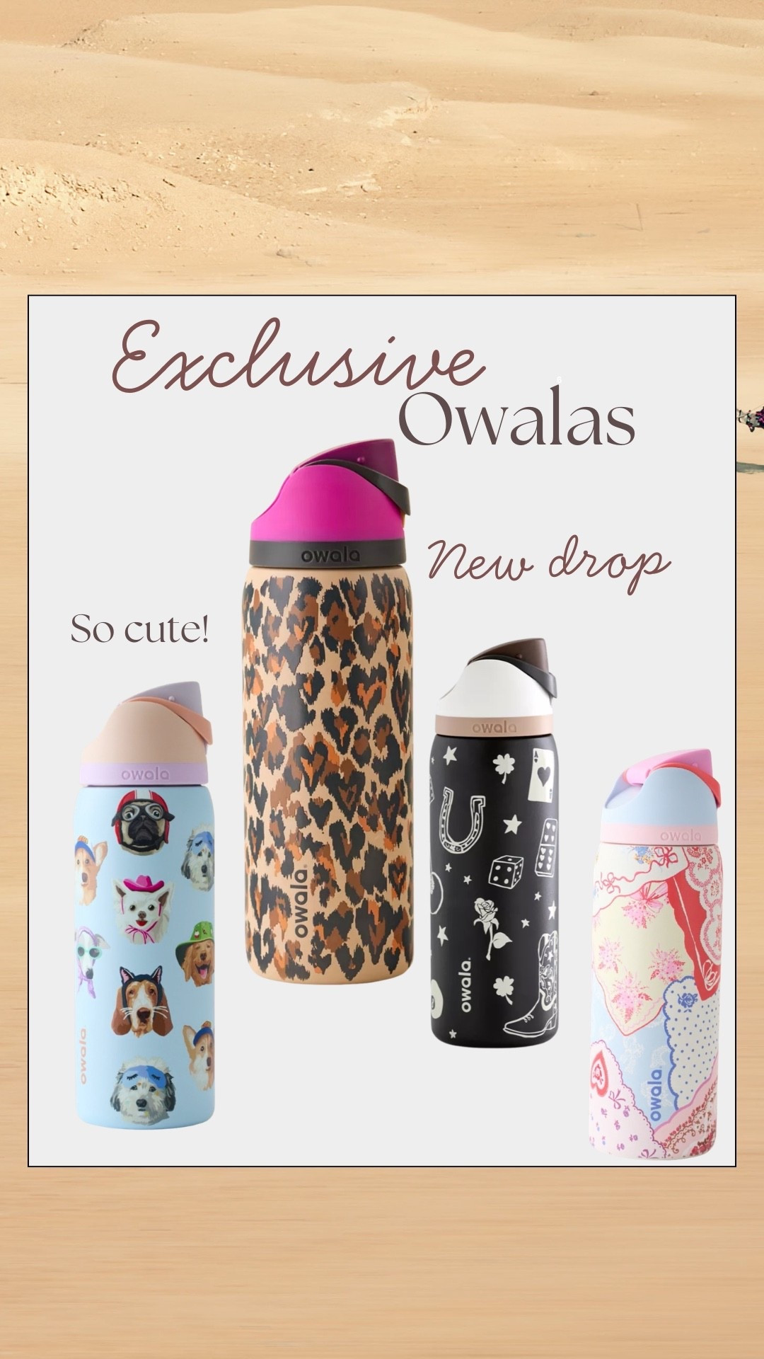 Loving all of these exclusive Owalas! ￼ these are my absolute favorite cups. I love the free sip feature. 

#LTKmomlife #LTKActive
