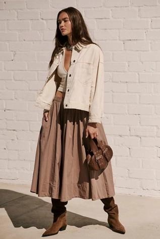 Lowen Midi Skirt | Free People (Global - UK&FR Excluded)