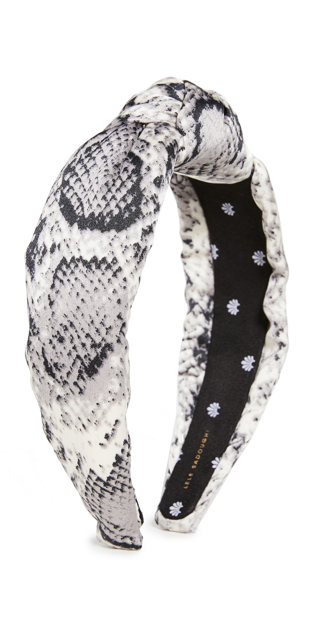 Lele Sadoughi Python Silk Knotted Headband | Shopbop