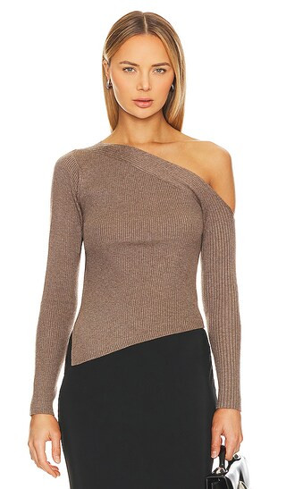Aldari Sweater in Mocha | Revolve Clothing (Global)