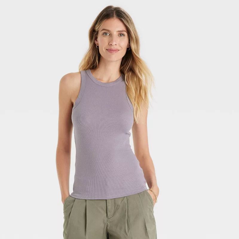 Women's Ribbed Tank Top - A New Day™ | Target