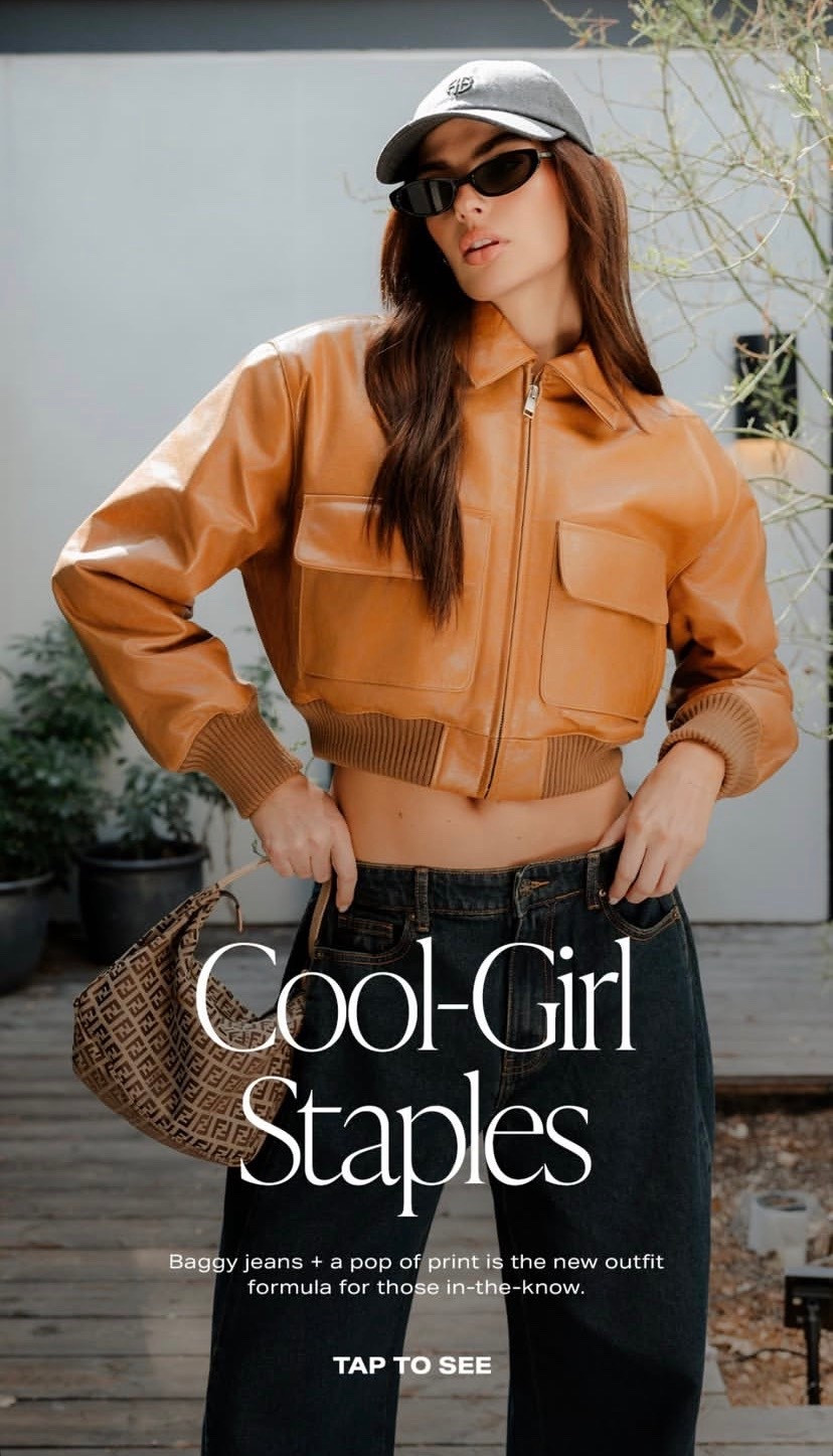 Cool-girl staples | Jackets, Fendi accessories, boots, caps, and baggy denim. 

#jeans #bag #fendi #boots #jacket 



#LTKOver40 #LTKgrwm #LTKootd