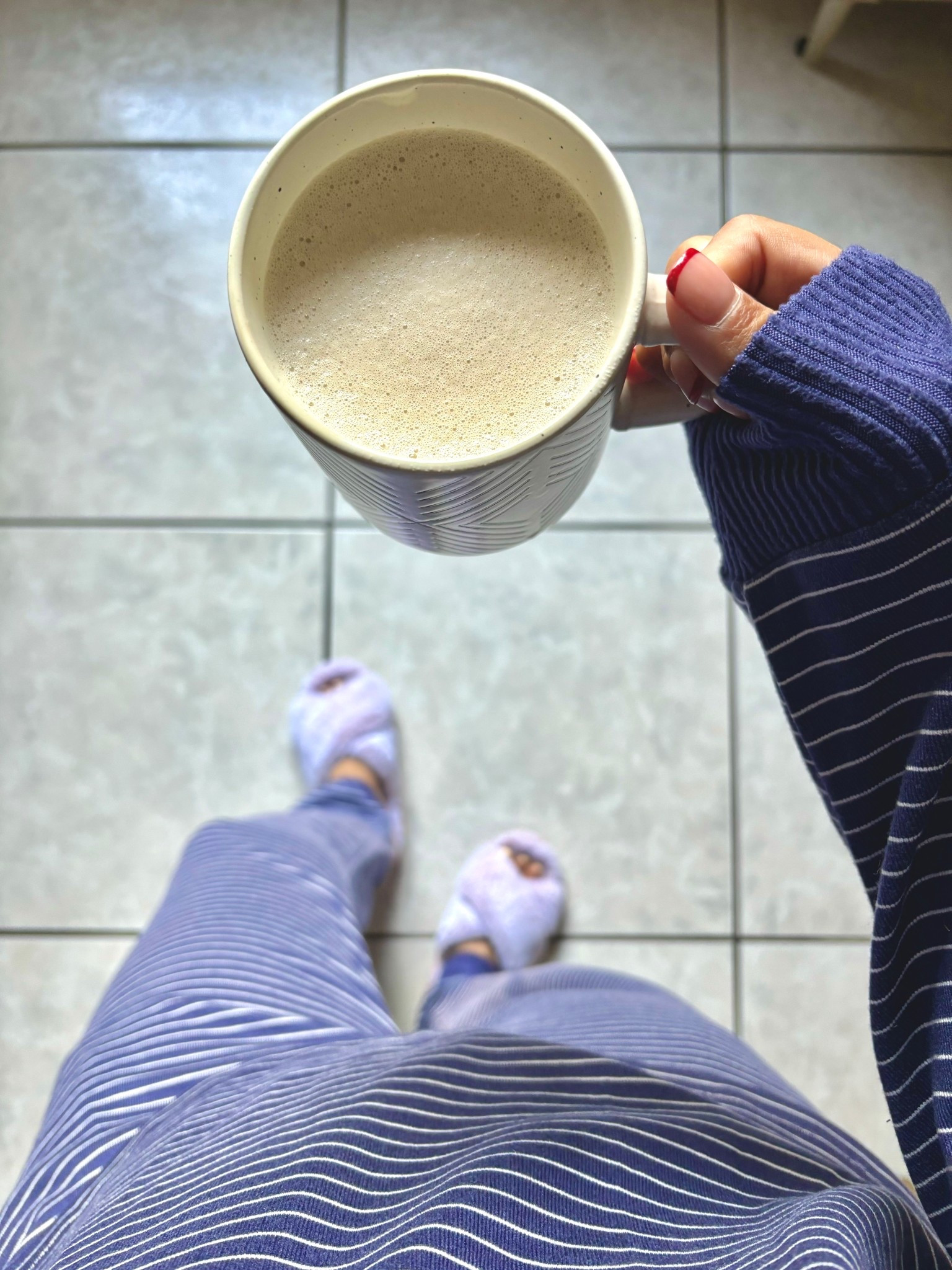 Walmart pajamas are good 
Size large
@walmart #walmart 

#LTKmorningroutine #LTKStyleTip #LTKMidsize