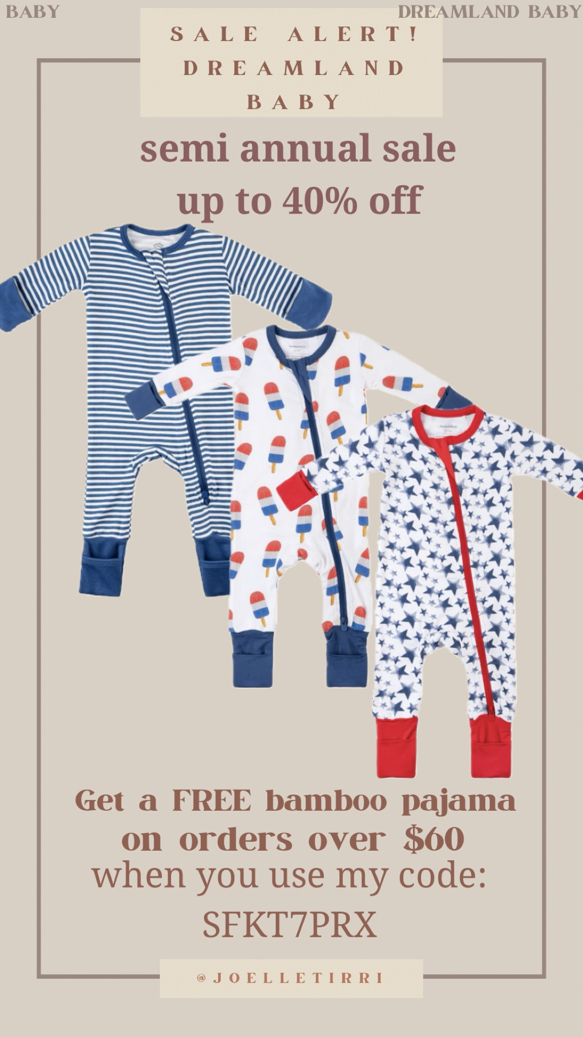 Dreamland baby sale! They have the softest pj’s and the best weighted sleep sacks! Use my code for a free pajama on orders over $60: SFKT7PRX
#babysleep #babyclothes #memorialday #pajamas #kids

#LTKBaby #LTKFamily #LTKKids