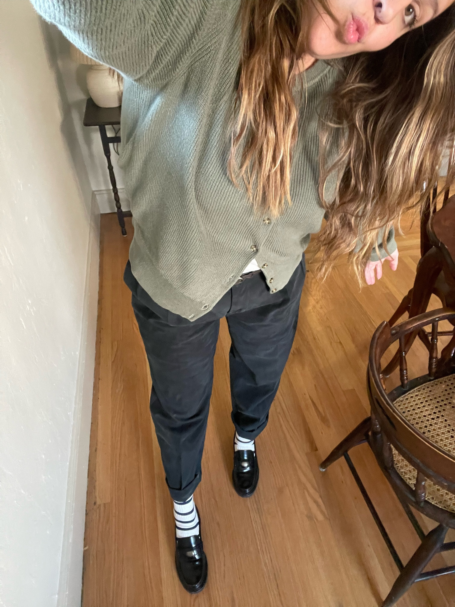 Vintage silk polo pants of my dreams listen I wish I had the link for ya 