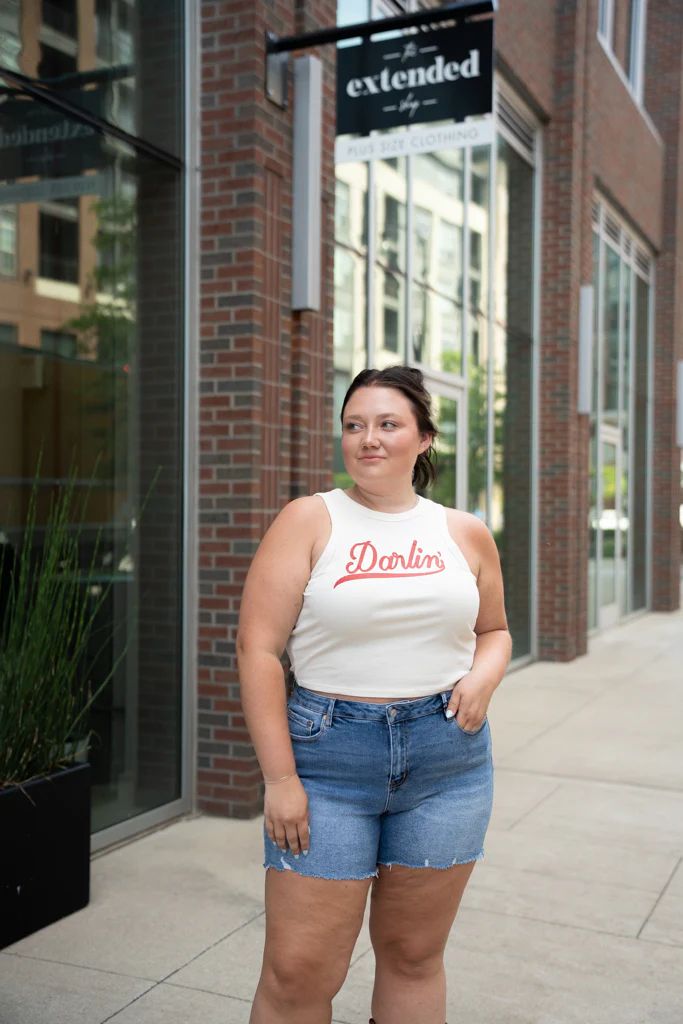 Darlin' Cropped Tank | The Extended Shop