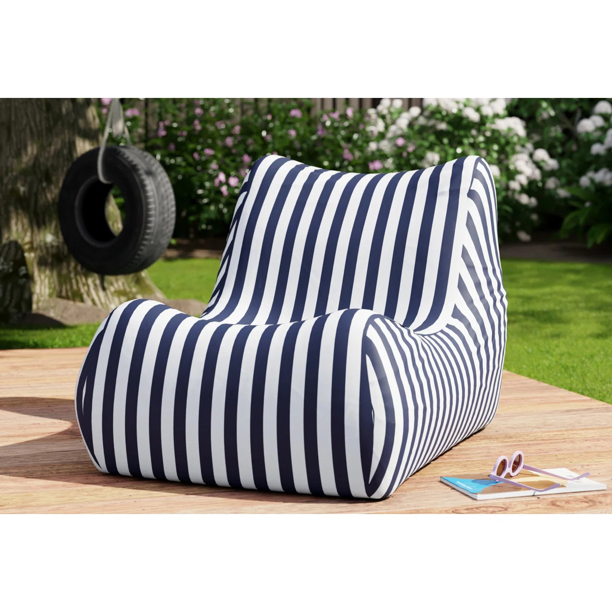 Ponce Outdoor Medium Bean Bag Chair | Wayfair North America