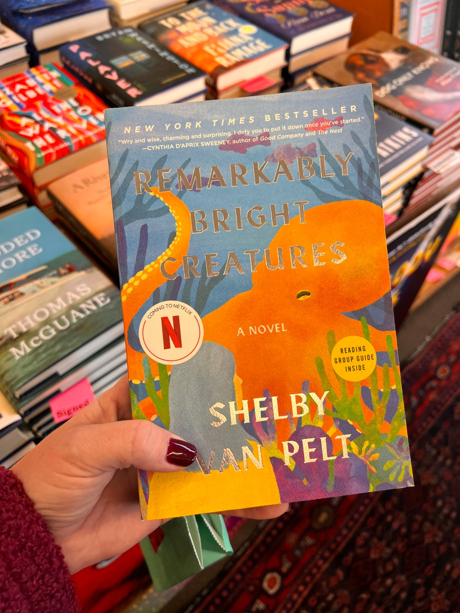 Latest book I picked up! Have heard great things about this one!