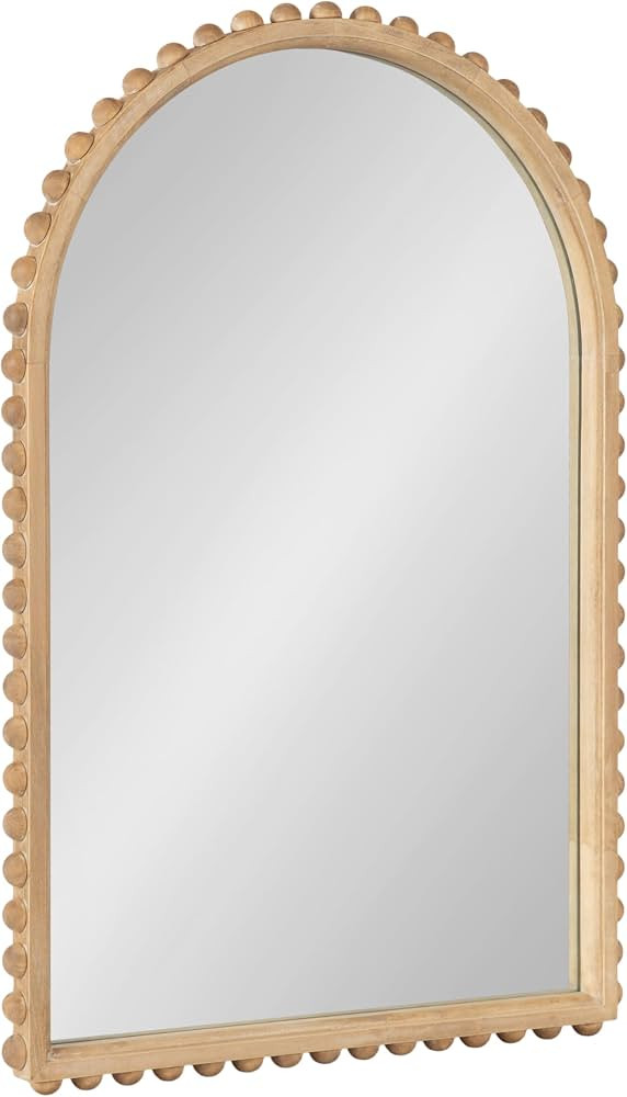 Kate and Laurel Beadbrook Modern Beaded Arched Mirror | Amazon (US)
