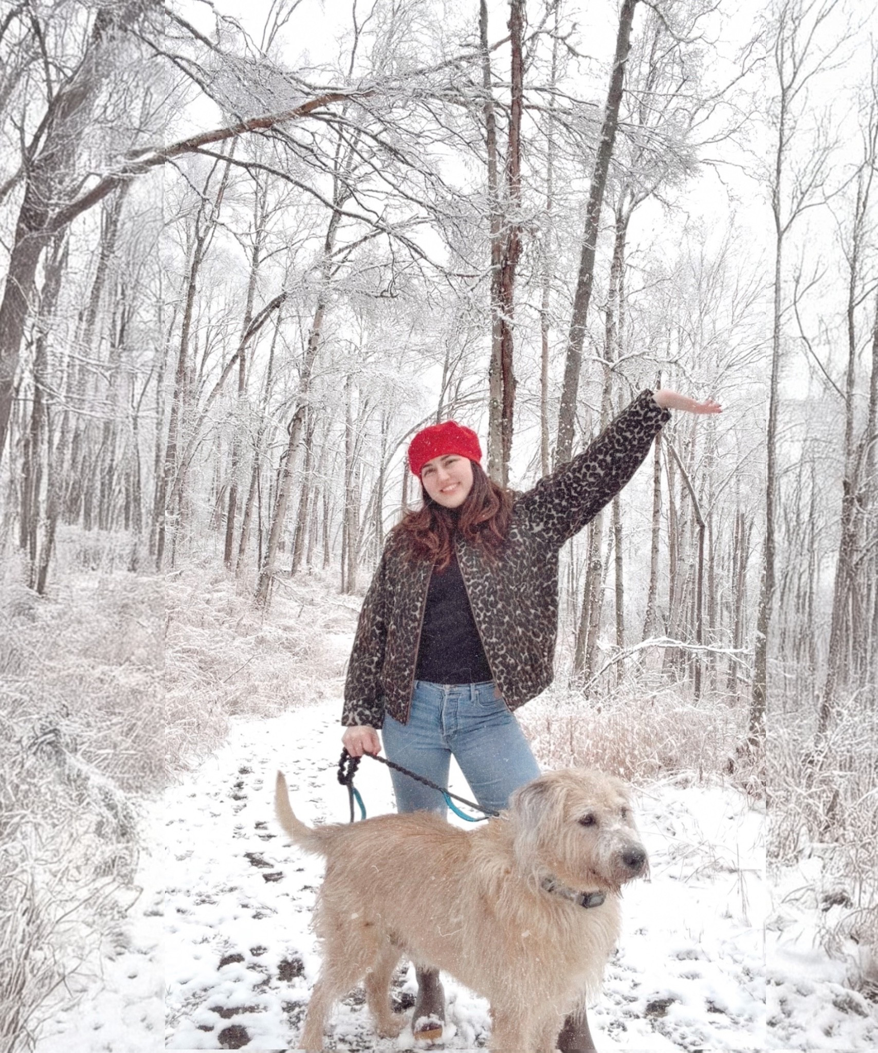 First real snow day and you better believe we went to the top of the mountain and did a little hike! Jacket is Damson Madder

#LTKStyleTip #LTKTall #LTKSeasonal