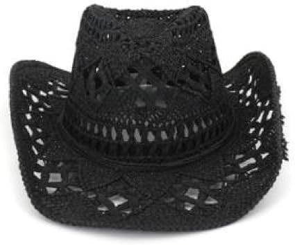 Cowboy Hat Straw Western Cowboy Hat Hand Made Beach Felt Sunhats Party Cap for Man Woman Cap Sun ... | Amazon (US)