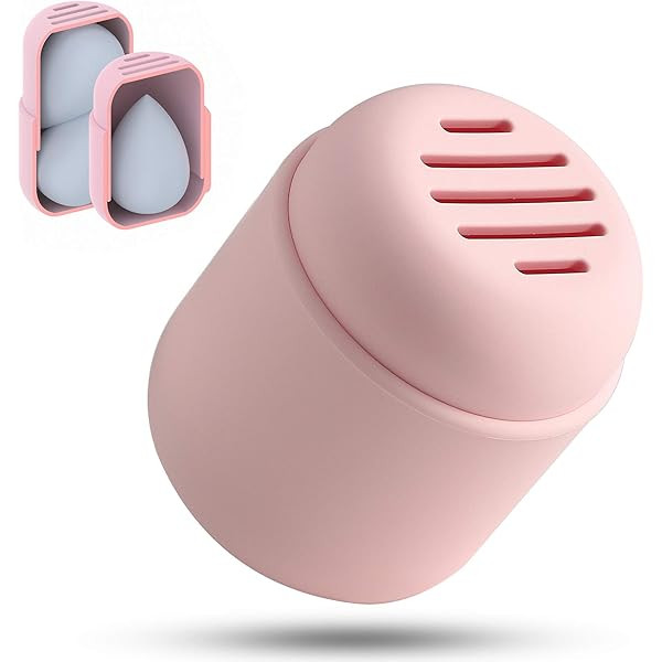 CORNERIA Makeup Sponge Holder - Beauty Sponge Blender Travel Case, Silcone Washable Reusable Makeup  | Amazon (US)
