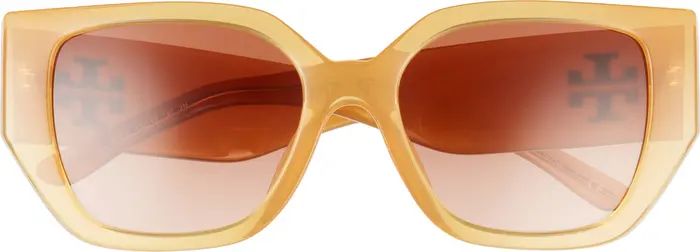 Tory Burch 53mm Rectangle Sunglasses | Nordstrom | Nordstrom