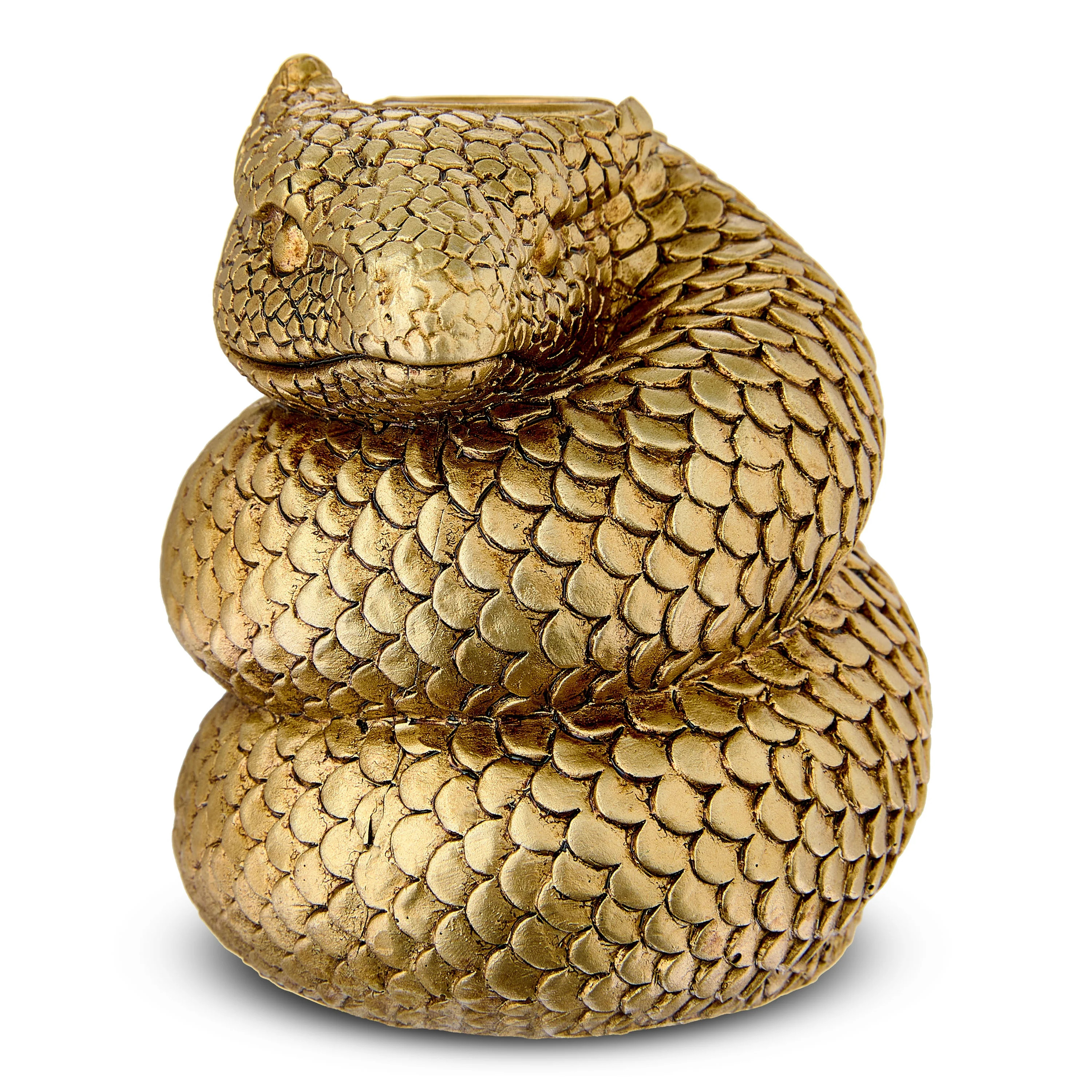 Snake Candle Holder Tabletop Decor, Gold, 3.5", Halloween by Way To Celebrate | Walmart (US)