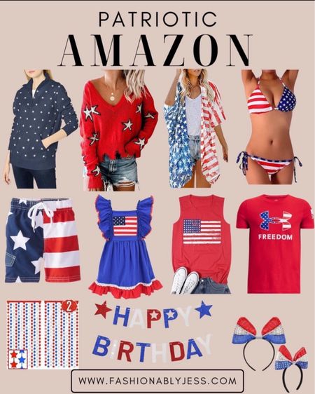 Cute July 4th outfits for the whole family now on Amazon 

#LTKStyleTip #LTKFindsUnder100 #LTKSeasonal