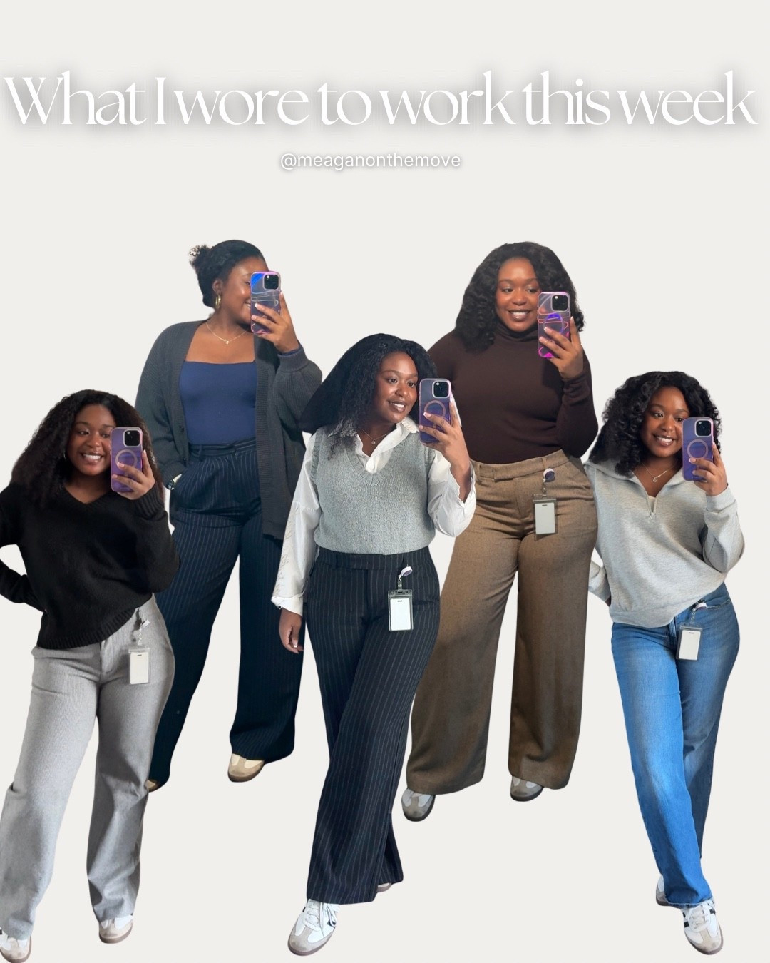 What I wore to work this week. Business casual outfits. 



#LTKgrwm #LTKPetite #LTKWorkwear