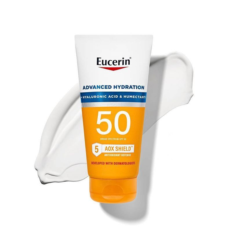 Eucerin Advanced Hydration Sunscreen Lotion - SPF 50 - 5 fl oz | Target