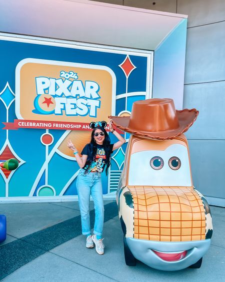 Finally got to see a little of Pixar Fest! Here’s a casual chic Pixar Fest outfit inspo! ✨✨✨ #DisneyOutfit #DisneylandOutfitInso #DisneyStyle #ToyStoryShirt

#LTKStyleTip #LTKOver40 #LTKSeasonal