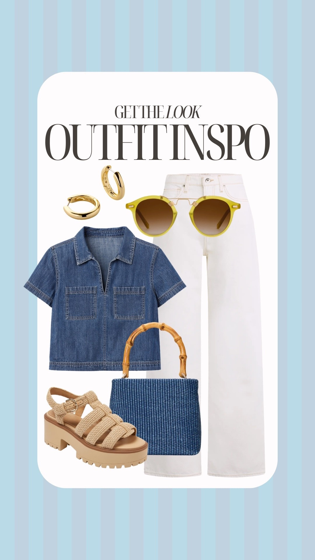 Spring denim on denim outfit idea 

#LTKgrwm #LTKootd