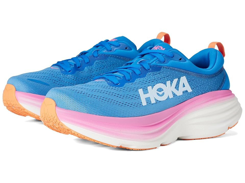 Hoka Bondi 8 (Coastal Sky/All Aboard) Women's Shoes | Zappos