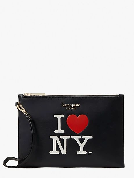 i love ny x kate spade new york pouch wristlet | Kate Spade (US)