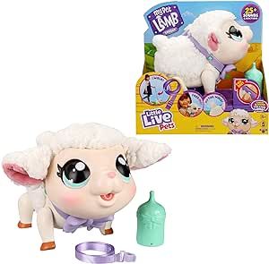 Little Live Pets - My Pet Lamb | Soft and Wooly Interactive Toy Lamb That Walks, Dances 25+ Sound... | Amazon (US)