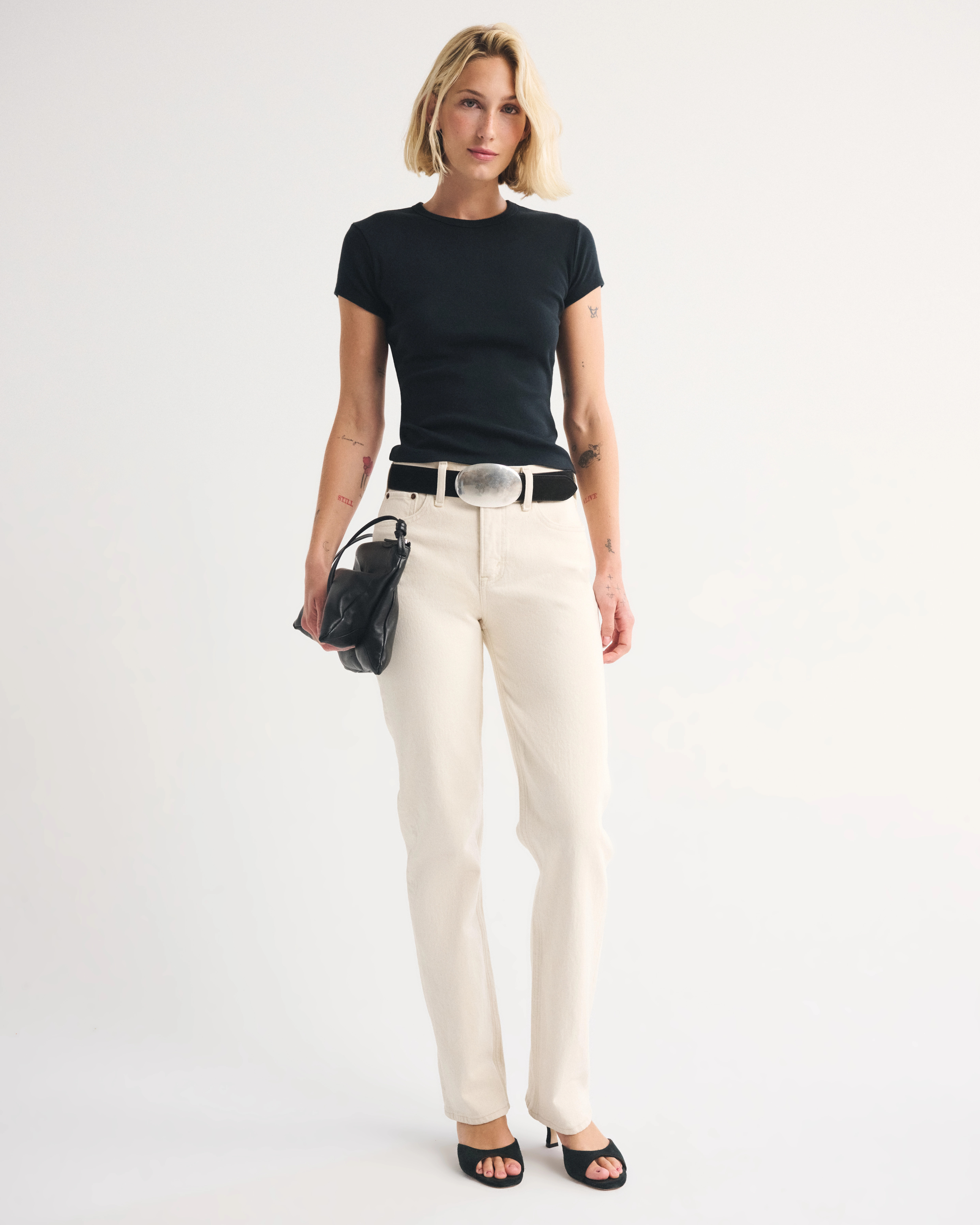 High Rise 90s Straight Jean | Abercrombie & Fitch (US)