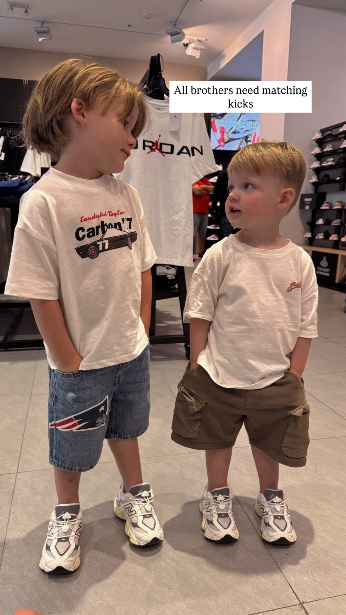 The cutest boys in matching shoes 👟

kids shoes | sneakers | boys outfits