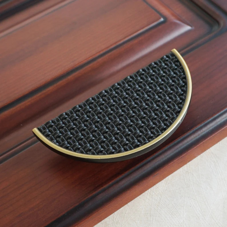 2.5" 3.78" Vintage Style Dresser Handles Pull Square Drawer Pulls Knobs Antique Bronze Rectangle ... | Etsy (US)