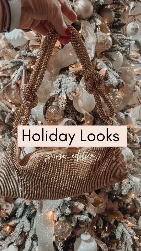 Holiday purse edition! Clutches, small rhinestone bags, great for the holidays! 

Holiday outfit, Christmas outfit, clutch, party outfit, party accessories, Target, Pink Lily, rhinestones, sequins, accessories, nye outfit 

#LTKfindsunder50 #LTKHoliday #LTKitbag