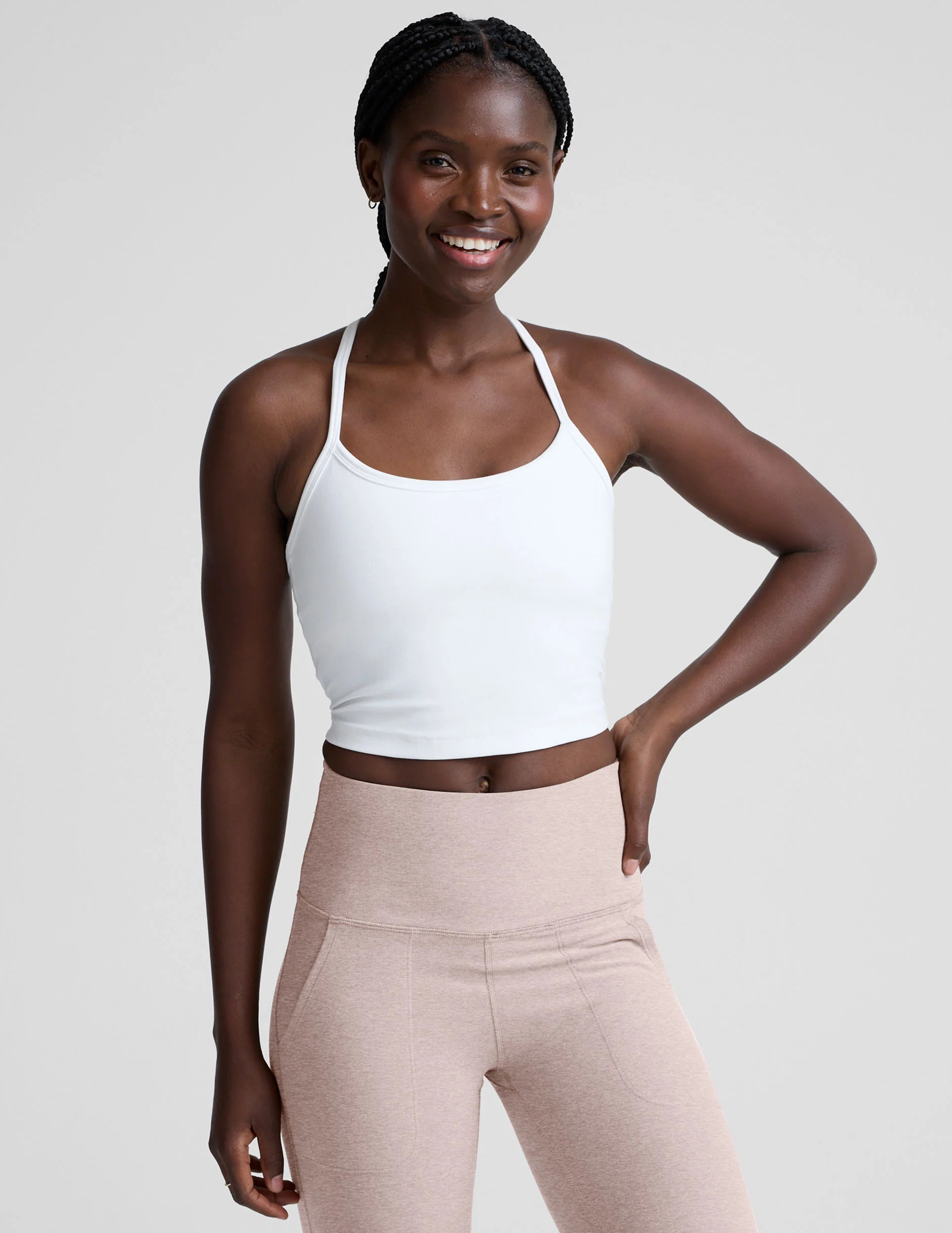 Spacedye Slim Racerback Cropped Tank | Beyond Yoga | Beyond Yoga